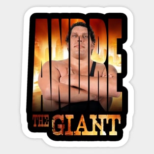 Legend memory andre the giant Sticker